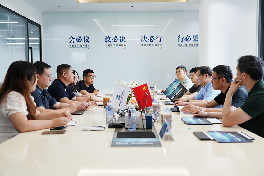 滁州市委書記吳勁率隊蒞臨博雅工道指導參觀,共商水下智能裝備與滁州產(chǎn)業(yè)協(xié)同發(fā)展